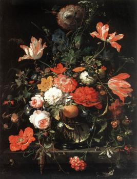 Abraham Mignon : Flowers